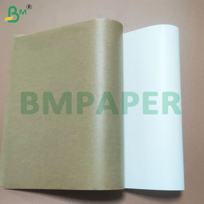 60 GSM اندازه سفارشی ورق های کاغذی دو طرفه پوشش سیلیکون