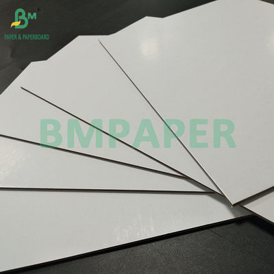 1.5mm 2mm ضخامت بالا C2S سفید پوشش داده شده کاغذ دوگانه برای ساخت کارت بازی
