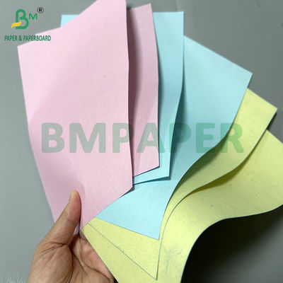 50gr 55gr 3 قسمت چاپی کاغذ NCR بدون کربن برای دریافت