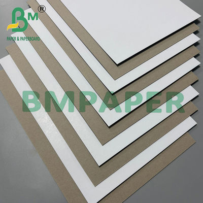 2 میلی متر تابلو سفید پوشیده با خاکستری پشت کاغذ دوپلیکس تابلو 70 * 100 سانتی متر