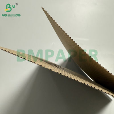 90gm + 90gm 2 رول های کاغذی نطفه قهوه ای 100cm X 50m رول چند منظوره ی یک طرفه