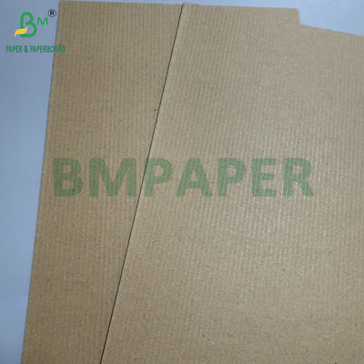 90gm + 90gm 2 رول های کاغذی نطفه قهوه ای 100cm X 50m رول چند منظوره ی یک طرفه