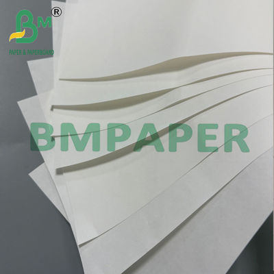 40 گرام کاغذ ضد چرب سفید 100٪ گلبولای تازه دو طرفه پوشانده شده