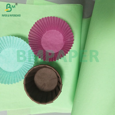 40gm مواد غذایی پخت و پز کپ کیک پوشه های کفن پوشه بدون بوی کاغذ