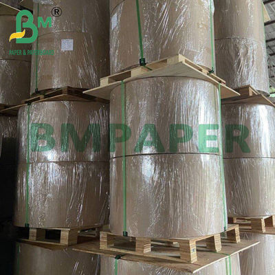 120 گرم C1S پوشش داده شده کاغذ هنر برقی برچسب کارت رول 70 * 100 سانتی متر