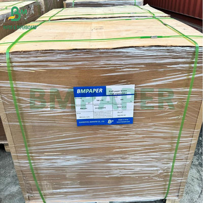 75g 80g مقاومت مرطوب کاغذ کرافت غیر سفید برای کیسه ها