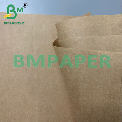 80g بسته بندی کاغذ کرافت کاغذ طبیعی بروان تابلو بسته بندی مقاوم در آب