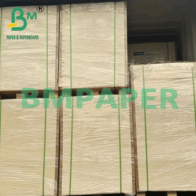 80g بسته بندی کاغذ کرافت کاغذ طبیعی بروان تابلو بسته بندی مقاوم در آب
