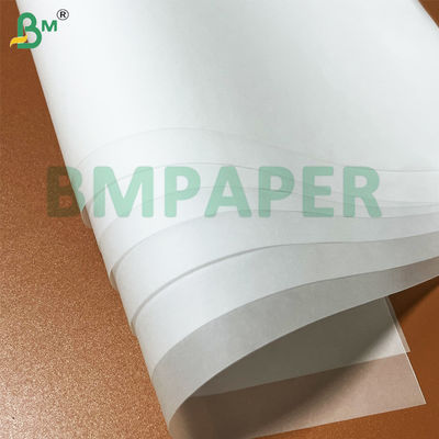92g 102g کاغذ ردیابی شفافیت بالا سفید برای CAD