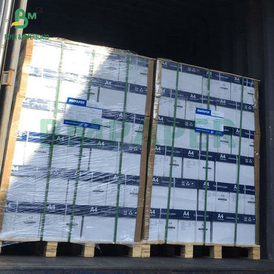 سفید CB زرد CF 75grs 78grs سفید کاغذ NCR بدون کربن 8.5 "X 14" تصویر سیاه