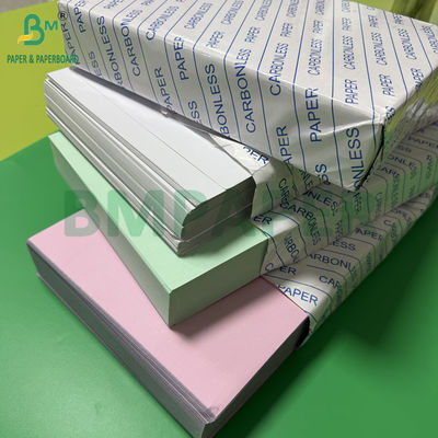 NCR Digital Carbonless Copy Paper CB سفید CFB صورتی CF سبز سیاه تصویر A4 210x297mm