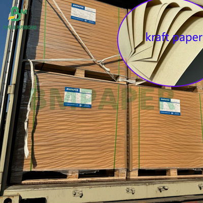 36 اینچ X 1200 فوت 120 گرم 150 گرم کاغذ کرافت غیر سفید برای کیسه های کوری