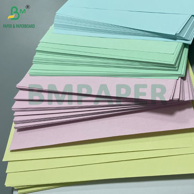 8 1/2 X 11 NCR کاغذ بدون کربن 15lb 20lb CF کاناری CB سفید برای چاپ دیجیتال