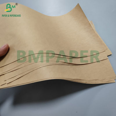 70 گرم 80 گرم کاغذ کرافت طبیعی غیر سفید برای بسته بندی مواد غذایی 700 × 1000 میلی متر