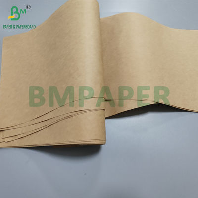 70 گرم 80 گرم کاغذ کرافت طبیعی غیر سفید برای بسته بندی مواد غذایی 700 × 1000 میلی متر