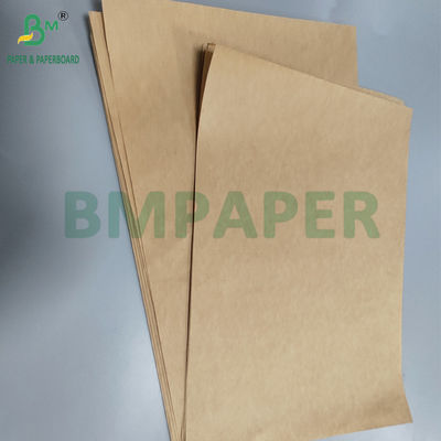 70 گرم 80 گرم کاغذ کرافت طبیعی غیر سفید برای بسته بندی مواد غذایی 700 × 1000 میلی متر