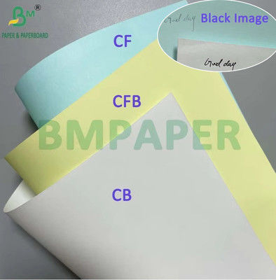 کیفیت بالا 75GSM لیزر خالی بدون کربن کاغذ NCR سیاه تصویر 8.5 "X 11"