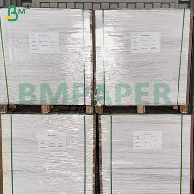 SGS مواد غذایی درجه 120gsm سفید Kraft کیسه ورق برای بسته بندی