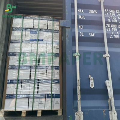 60gr 75gr 78gr کاغذ دیجیتال بدون کربن خالی NCR کپی کاغذ سیاه تصویر