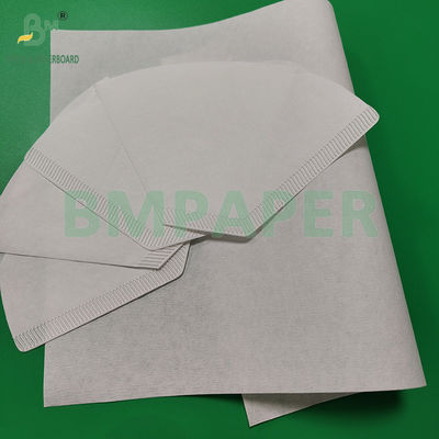30-100gm 100٪ پالپ چوبی سفید شده فیلترهای قهوه یکبار مصرف