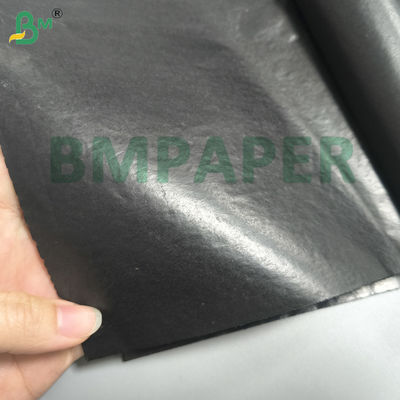 30gsm کاغذ سیاه تک طرف درخشان برای کیف حفاظت از میوه لایه داخلی
