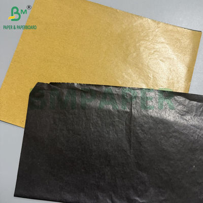 30 گرام رول کاغذ سیاه دو طرفه درخشنده 370mm 420mm برای محافظت از کیسه های میوه