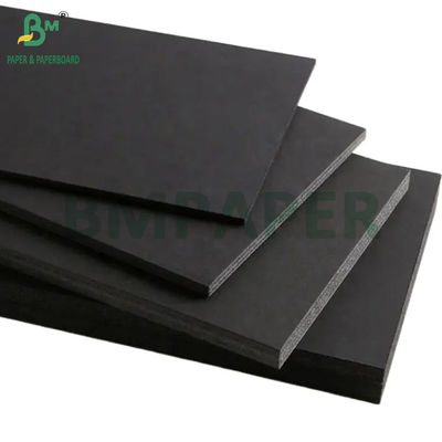 1mm 1.5mm ورق کاغذی سیاه کارتوس برای جعبه های آرایشی 70 X 100 سانتی متر جامد