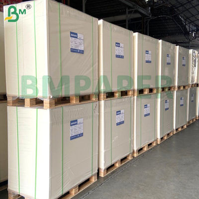 75g-190g کاغذ کرفت سفید با قدرت بالا و سازگار با محیط زیست برای بسته بندی و کیسه های مواد غذایی
