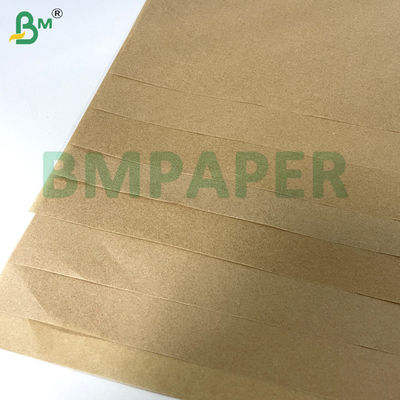 کاغذ رنگ قهوه ای کرفت سیلیکون 80gsm برای برچسب ها و کاربردهای مقاوم به چربی