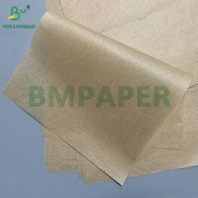 30gm 40gm قهوه ای کاغذ پارگمن پختن دو طرفه سیلیکون جامبو رول