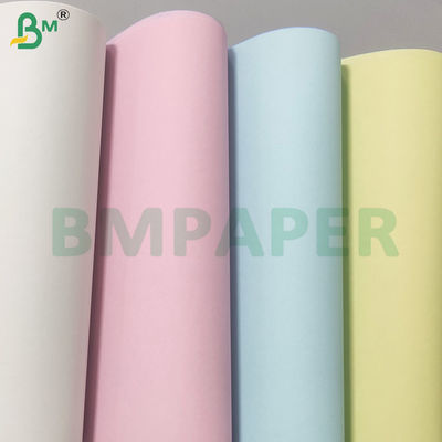 80gm 44cm عرض کاغذ غیر کربن NCR سازگار با محیط زیست در رول های بزرگ