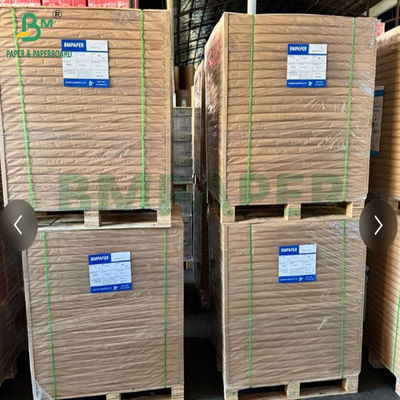 50 گرام 60 گرام ضد چرب PE پوشش قهوه ای کاغذ کرافت برای کیسه های غذایی عرض 70 سانتی متر