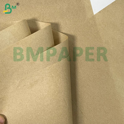 40gm 50gm کیت قابل چاپ 7 قهوه ای مواد غذایی درجه ضد چرب کاغذ ضد چرب برای بسته بندی همبرگر