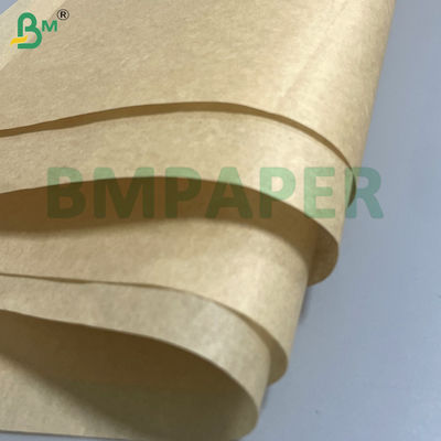 کاغذ ضد چرب 30gm Kit3 Kit5 ورق رول کاغذ ضد چرب غیر سفید شده برای بسته بندی غذاهای سرخ شده