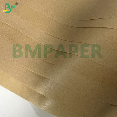 کاغذ ضد چرب 30gm Kit3 Kit5 ورق رول کاغذ ضد چرب غیر سفید شده برای بسته بندی غذاهای سرخ شده