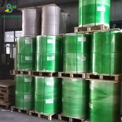 60 گرم کاغذ غیر کربن NCR رول CB سفید رنگ CF سفارشی 21cm - 200cm عرض
