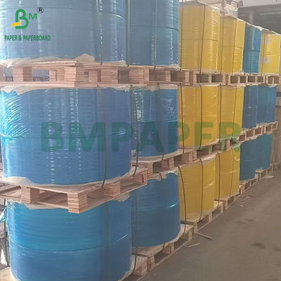 60 گرم کاغذ غیر کربن NCR رول CB سفید رنگ CF سفارشی 21cm - 200cm عرض