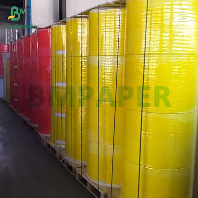 60 گرم کاغذ غیر کربن NCR رول CB سفید رنگ CF سفارشی 21cm - 200cm عرض