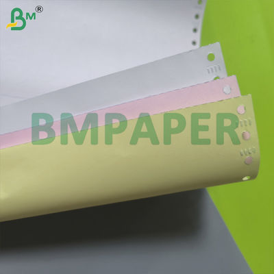 کاغذ خود کپی بدون کربن رول 60gm سفید CB رنگی CFB CF 594mm