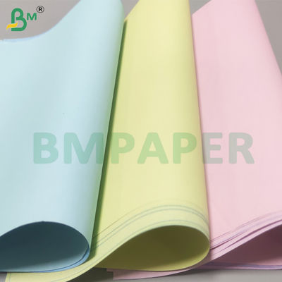 80gm CF CFB CB کاغذ کپی بدون کربن 44cm*7000m Clear Images