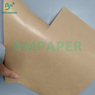 60gm MG کاغذ کرافت خطی قهوه ای برای ساخت کیسه کاغذی قهوه