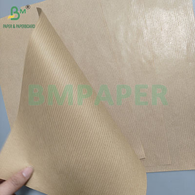 60gm MG کاغذ کرافت خطی قهوه ای برای ساخت کیسه کاغذی قهوه