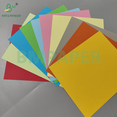 80 گرام 120 گرام کاغذ بدون چوب بدون پوشش رنگ برای هنر اوریگامی و یادداشت های چسبنده