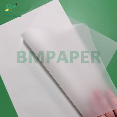 50 گرام 55 گرام کاغذ شفاف ردیابی کاغذ نقشه 31 "x 20" بسته بندی