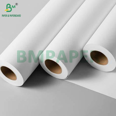80gr کاغذ بزرگ شکل PLOTTER ROLLO BOND برای طراحی CAD 0.61 × 50MT