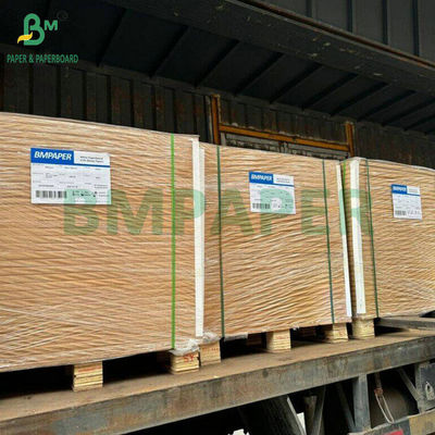 40gm ضد چسبندگی ضد چرب سفید شده سیلیکون پوشش داده شده کاغذ برای نان پختن