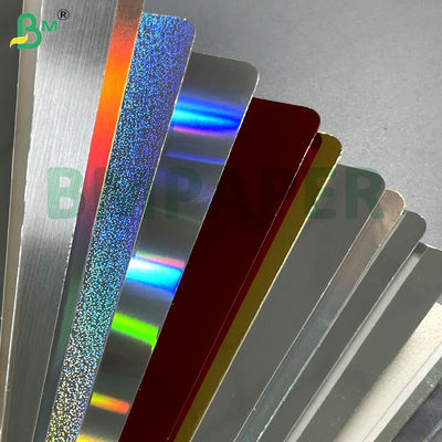 300gm Printability Scratch - کاغذ فلزی لوکس مقاوم برای جعبه هدیه بسته بندی آرایشی