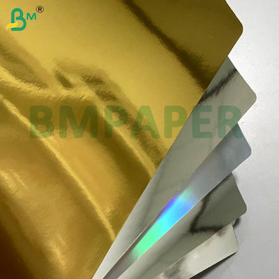 300gm Printability Scratch - کاغذ فلزی لوکس مقاوم برای جعبه هدیه بسته بندی آرایشی