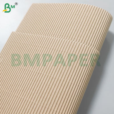 2.5mm دو لایه B فلوت قهوه ای ورق های کاغذی لوله دار برای کارتون