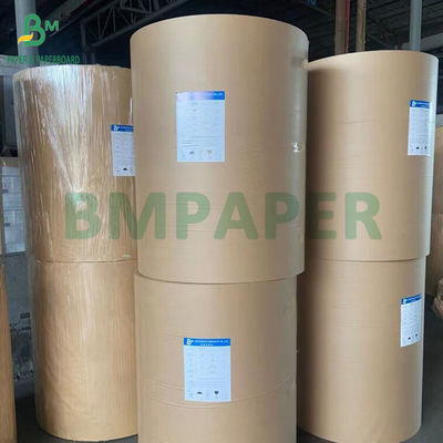 40GSM 50GSM 60GSM رول های کاغذ کرافت قهوه ای 750MM 1000MM